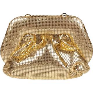 👉 Onesize vrouwen geel GEA Metallic Mesh BAG