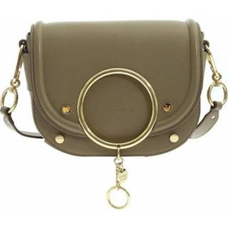 👉 Leather onesize vrouwen grijs Mara crossbody