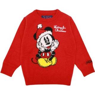 👉 Vrouwen rood Maglione Mickey™ Xmas Mood