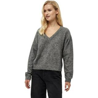 👉 Pullover XL vrouwen grijs Amia knit