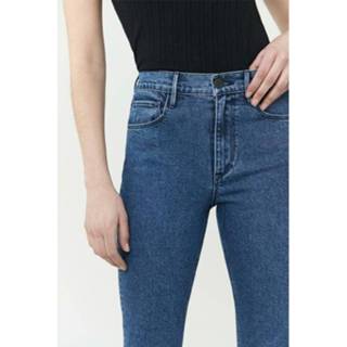 👉 W28 W27 vrouwen blauw W4 Colette Slim Crop 1640258407917