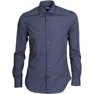 👉 Hemd male blauw Slim-Fit 4055676916403