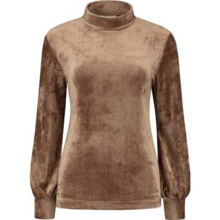 👉 XL vrouwen bruin Turtleneck 7357