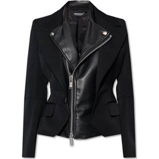 👉 L vrouwen zwart Panelled jacket