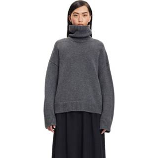👉 XL vrouwen grijs Turtleneck