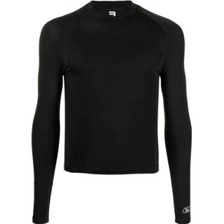 👉 Longsleeve m unisex zwart B-Sport logo long-sleeve
