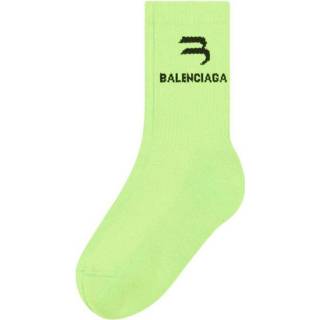 👉 Sock XL unisex groen Logo Knit Socks