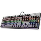 👉 Toetsenbord zwart Trust GXT 865 Asta USB Duits 8713439226324
