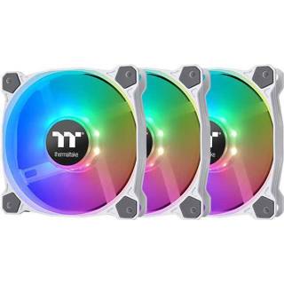 👉 Radiator wit Thermaltake Pure 12 ARGB Sync Fan White TT Premium Edition 3 stuks, incl. controller 4713227528412