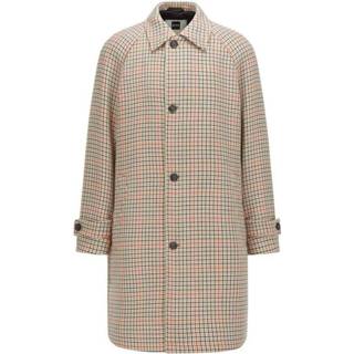 👉 Male beige Russel Athletic Coat 4043861349112