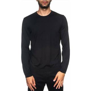 👉 Pullover s male zwart Botto Round-neck