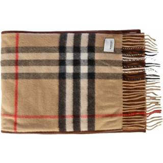 👉 Bruin onesize male Brown Cashmere Scarf 8059013677152