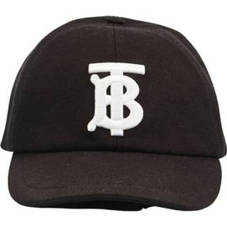 👉 Baseball cap l male zwart Monogram Motif Cotton Jersey