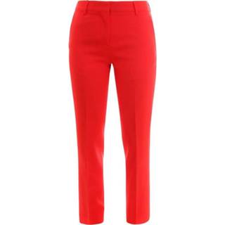 👉 Broek vrouwen rood Trouser