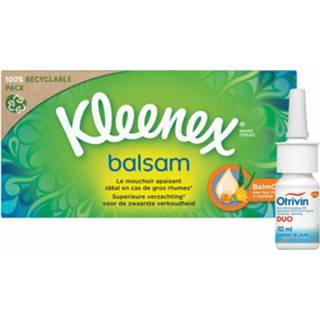 👉 Active Kleenex Balsam&Otrivin Duo Verkoudheid Pakket