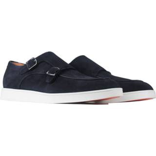 👉 Instappers herenschoenen male blauw Santoni Instapschoen 2000005084522