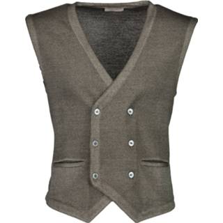 👉 Gilet katoen s truien male groen Gran Sasso 2150572003010