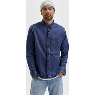 👉 Hemd denim l mannen blauw 'Quito' 5715105983145