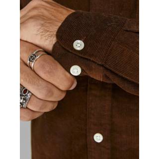 👉 Hemd corduroy l mannen bruin 5715106641761 929423530638