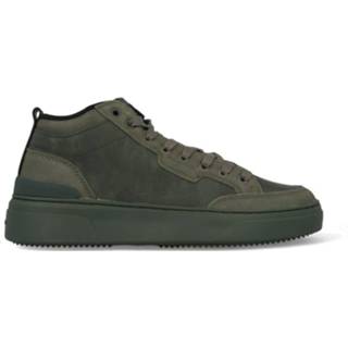 👉 Sneakers groen suede m mannen Björn Borg T1900 MID TNL 9600 maat