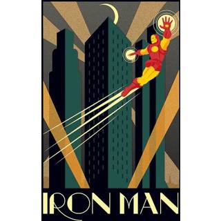 👉 Poster unisex Hoofdmateriaa Papier meerkleurig mannen Iron Man - Marvel Deco 5050574334488