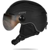 👉 Helm zwart grijs unisex STX + vizier black/grey 2999025044534