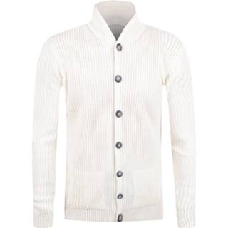 👉 Vest wit wol l male mannen New Republic Consenso heren met knopen blend off white 8720086185218