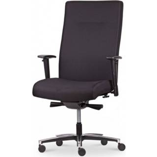👉 Bureaustoel zwart stof Arie - 1458721202620