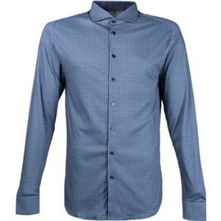 👉 Overhemd katoen XL male blauw Desoto 4045857449721