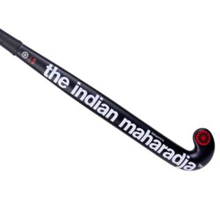 👉 Hockeystick wit carbon voetbal benodigdheden unisex zwart The Indian Maharadja gravity 60 mid bow 8719743805590