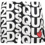 👉 Zwembroek polyamide l mannen male zwart Dsquared2 2000005052583 2000005052590 2000005052606