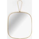 👉 Spiegel goudkleurige goud brass onesize active met hanger 2000078073010