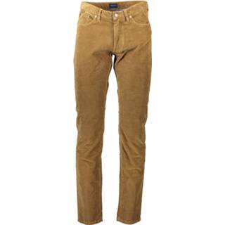 👉 Broek katoen male bruin Gant 1903.1000188 7325705297467