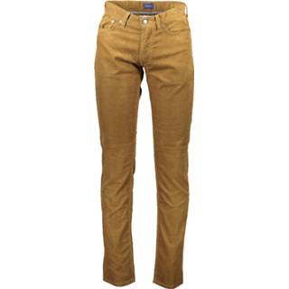 👉 Broek katoen male bruin Gant 2003.1000248 7325705835119