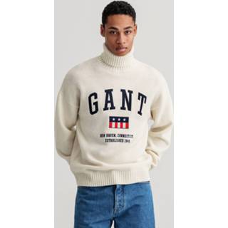 👉 Coltrui male print m ecru wol Gant Graphic 7325706376208