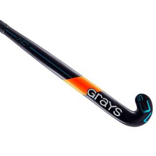 👉 Hockeystick zwart blauw voetbal benodigdheden unisex Grays ac5 dynabow black light blue 5039044387926