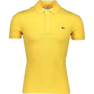 👉 Polo's korte mouw katoen XXXL mannen male geel Lacoste Polo 2000003501113