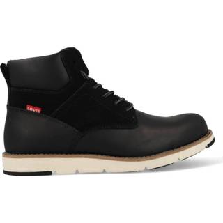 👉 Zwart leer mannen Levi's JAX PLUS 232198-1700-59 maat