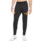 👉 Trainingsbroek zwart oranje polyester senior Dri-Fit Strike Pant Black Orange