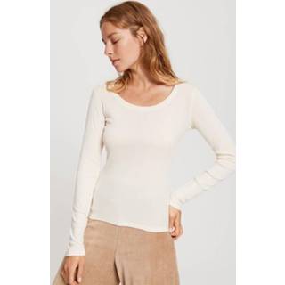 Shirt vrouwen beige Opus | t-shirt sorana 4251238978548