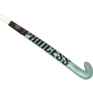 👉 Hockeystick zwart carbon voetbal benodigdheden unisex groen Princess competition 2 star midbow mint black 8717264728091