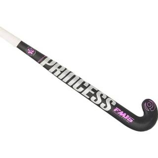 👉 Hockeystick zwart carbon voetbal benodigdheden unisex kinderen Princess signature fm#15 f. matla kids black 8717264729098