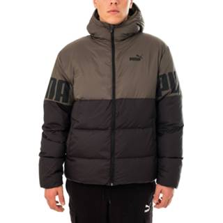 Downjacket l male print mannen Puma Jacket man ess+ cb down 587692.44 4063699050936