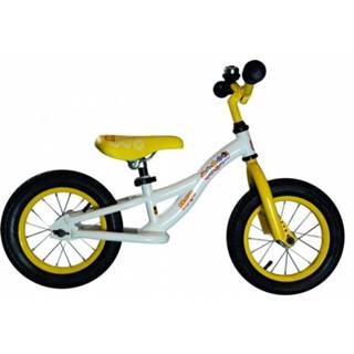 👉 Studio 100 loopfiets Maya de Bij 12 Inch Junior Wit/Geel