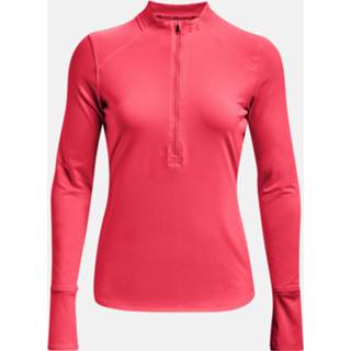 👉 L vrouwen roze Under Armour Ua qualifier run 2.0 1/2 zip 1365632-819 2013006343611