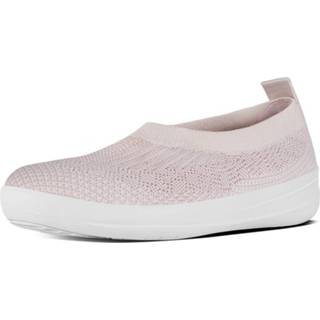 👉 Ballerina's damesschoenen vrouwen roze FitFlop Uberknit slip-on ballerina 190035463847 190035463878 190035463885