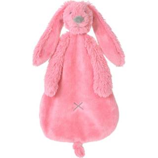 Knuffeldoek gratis retourneren roze neutraal polyester Happy Horse Rabbit Richie Knuffeldoekje Deep Pink 8711811092673
