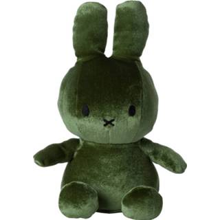 👉 Nijnte donkergroen groen Nijntje Velvet Knuffel 23 cm Moss Green 8719066005981