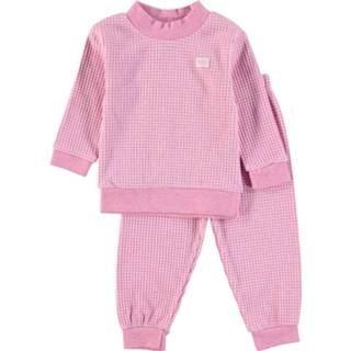 👉 Feetje Wafel Pyjama Roze Melee Mt. 56