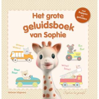 👉 Geluidenboekje beige Sophie De Giraf Geluidenboek 9789048318384